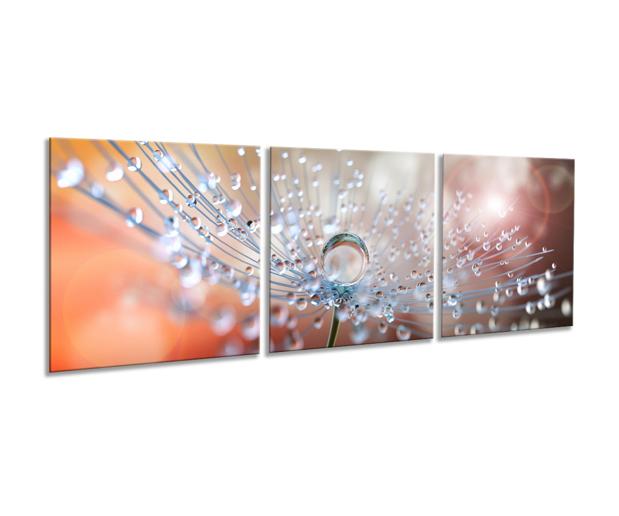 artissimo Bilder-Set Silber 150x50 cm