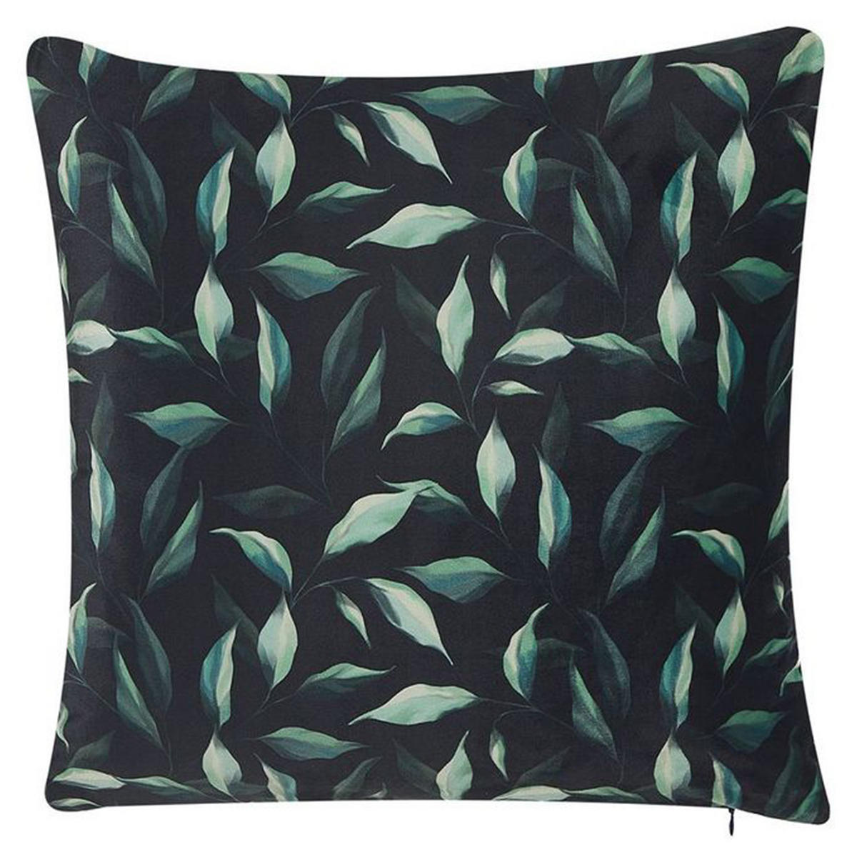 DEKOKISSEN 2er-Set Grün 45/45 cm Toadflax - Grün, Textil (45/45cm) - Beliani