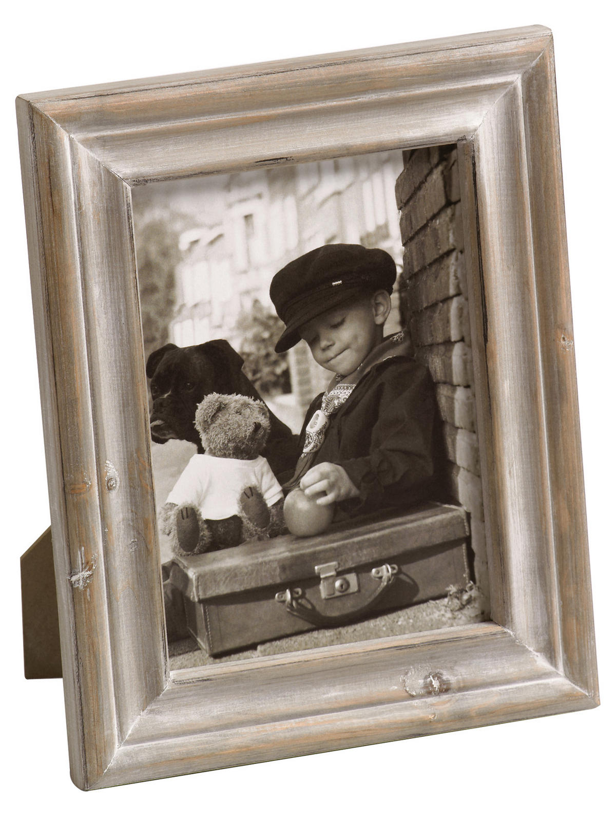 BILDERRAHMEN Dijon Portraitrahmen, 13X18 cm, braun - Braun, Holzwerkstoff (19/24.5/2.2cm) - walther design