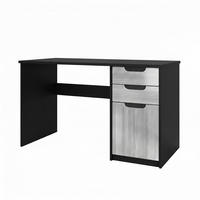 SCHREIBTISCH Logan Fronten in Avola-Anthrazit - Anthrazit, Holzwerkstoff (60/129/76cm) - Vladon