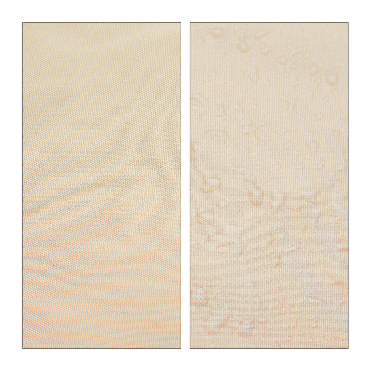 SONNENSEGEL - Beige, Textil/Metall (350/250cm) - Relaxdays
