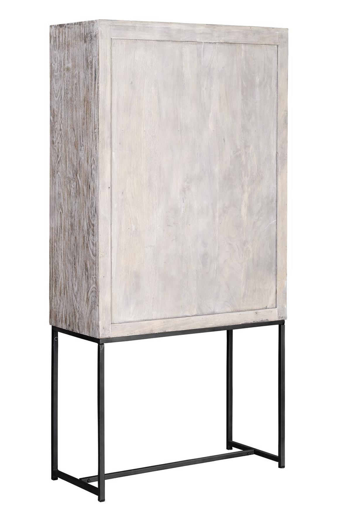 HIGHBOARD aus Mangoholz - Perlmutt, Holz (38/176/85cm) - Giner y Colomer