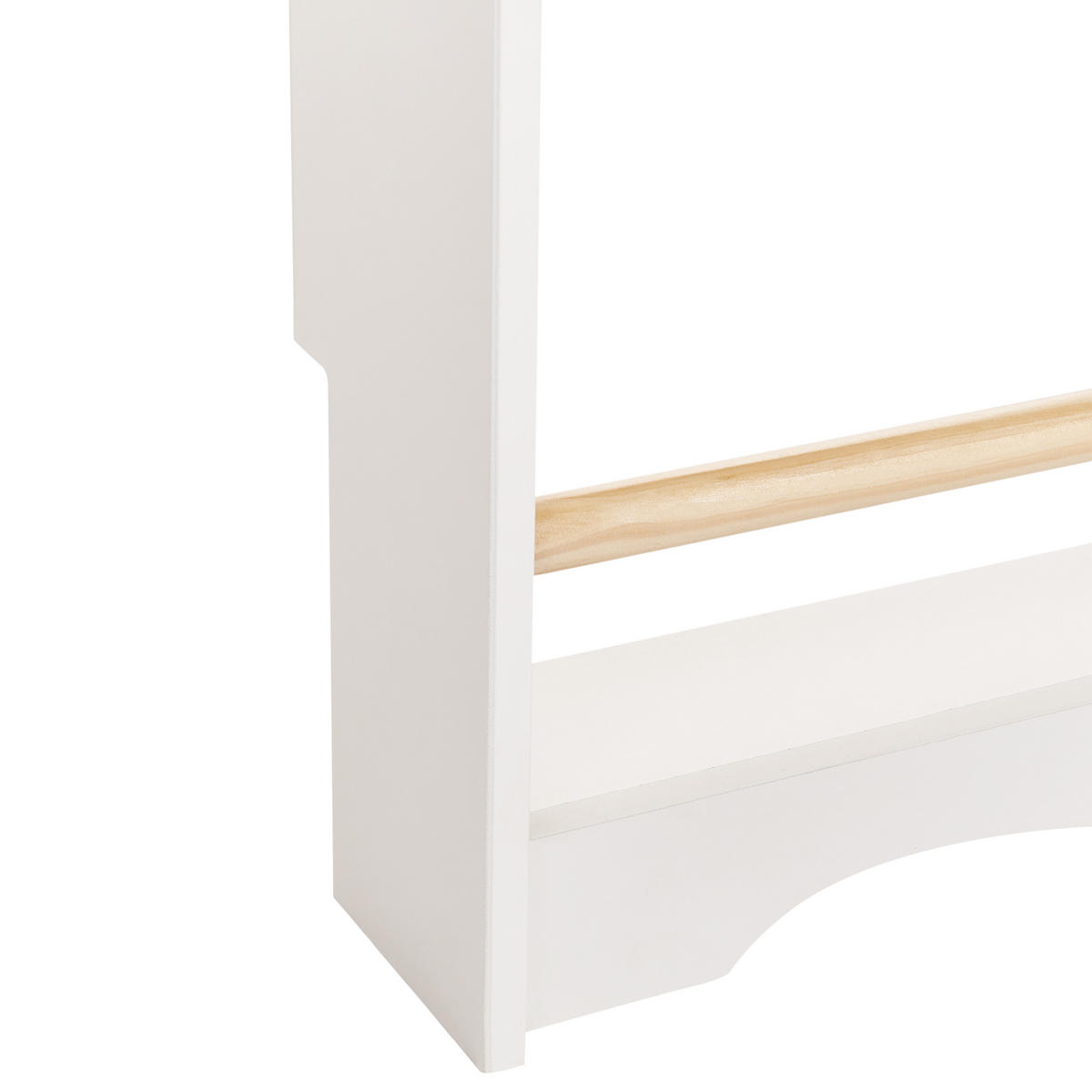 RAFT DE PERETE 100 cm alb Liloet - alb, compozit lemnos (60/100/12cm) - Beliani
