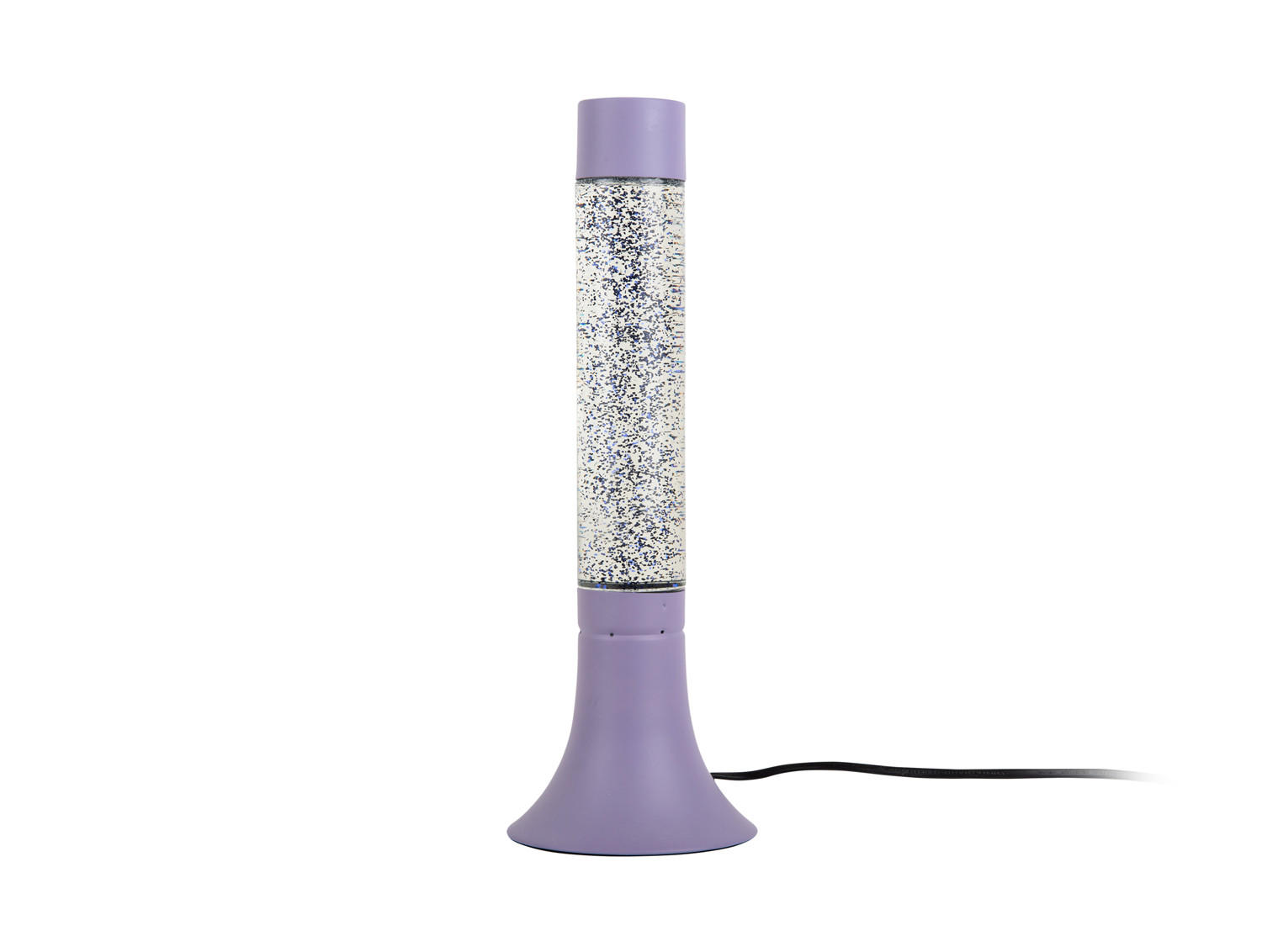 TISCHLAMPE Astro Glitter 13/13/37 cm - Lila, Glas (13/13/37cm) - Leitmotiv