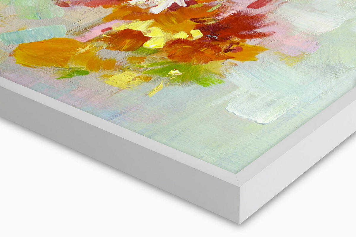 OLEJOMALBA 80/120 cm, Moře a pláž - různobarevná, dřevo/textil (80/120cm) - KUNSTLOFT