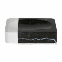 SEIFENSCHALE BLACK & WHITE - Schwarz, Stein (9.6/3.1/13.7cm) - MÖVE