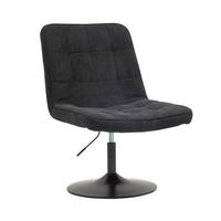 LOUNGESESSEL HENRY Schwarz - Schwarz, Textil (62.5/102/76cm) - SVITA