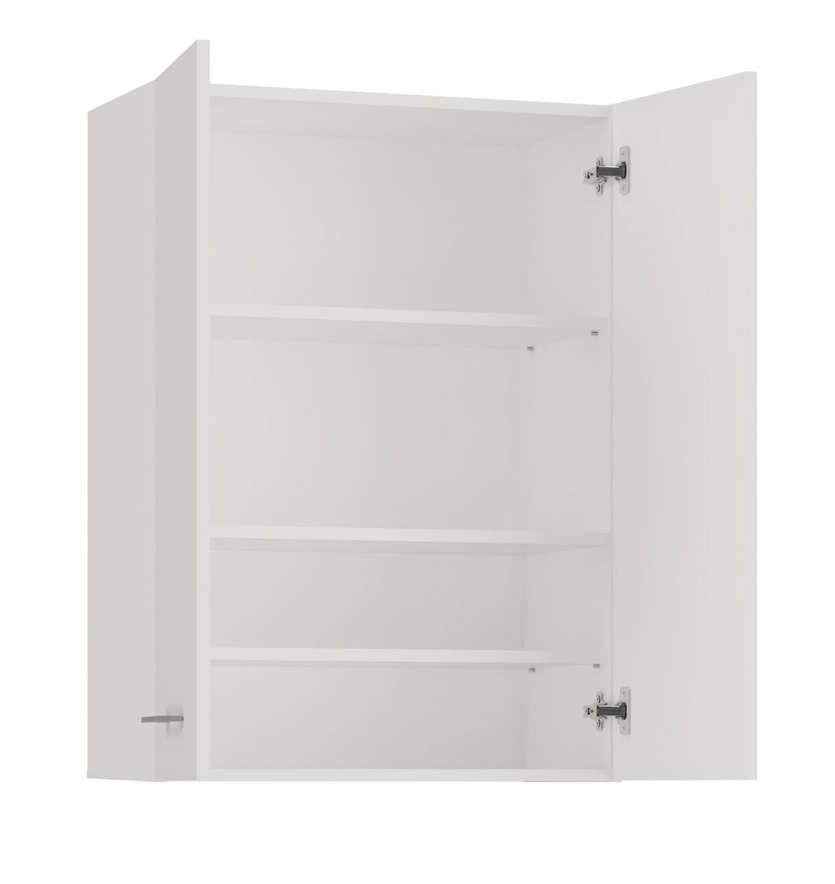 BADEZIMMERSCHRANK POLA MINI DD - WEISS - Weiß, Holzwerkstoff (64/90/30cm) - CDF