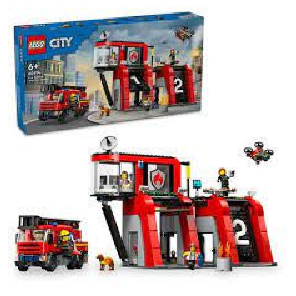 Lego Klemmbausteine Rot 54x28x9 cm