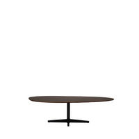 ESSTISCH Rosie Espresso - Brown - 50/80/62 cm - Braun, Holz (62/60/80cm) - LABEL51