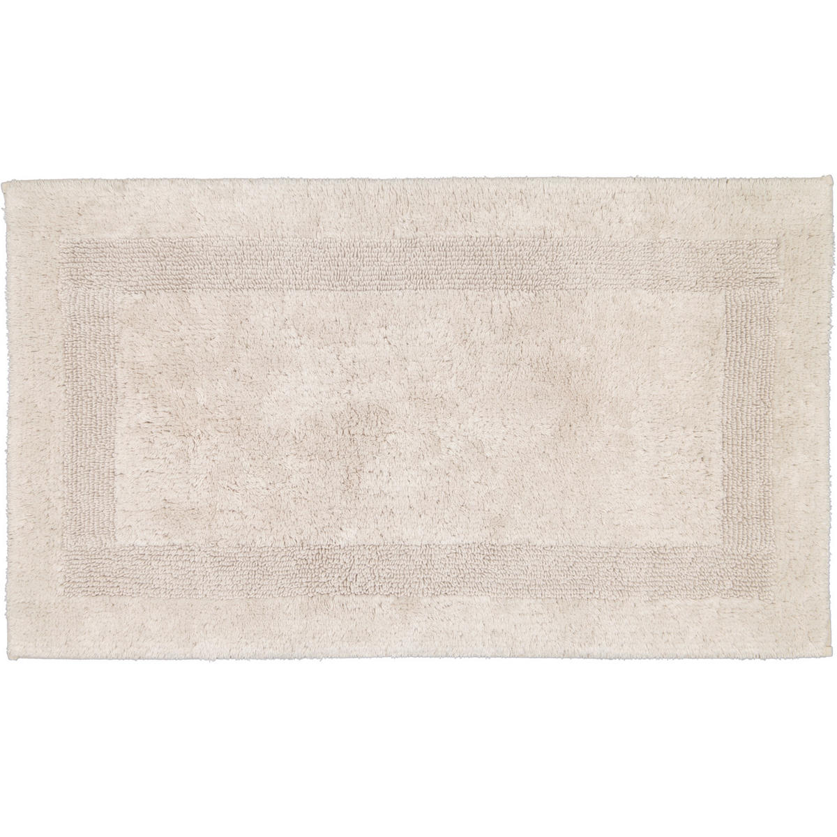 BADTEPPICH LUXUS 1000 TRAVERTIN - 366 - Beige, Textil (60/100cm) - Cawoe