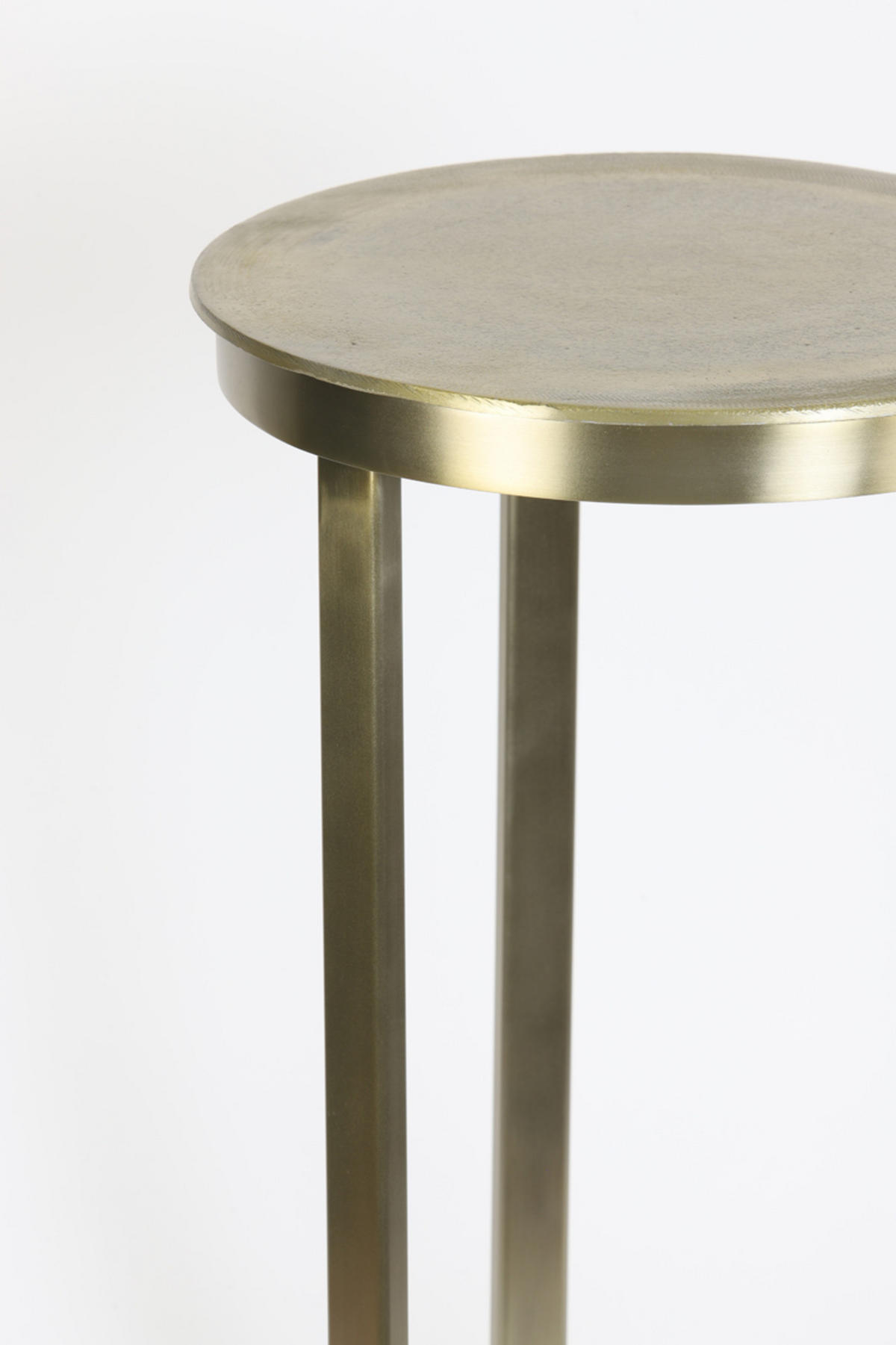 SÄULE Retiro Gold Ø30/60,5 cm - Goldfarben, Metall (30/30/60.5cm) - Light & Living