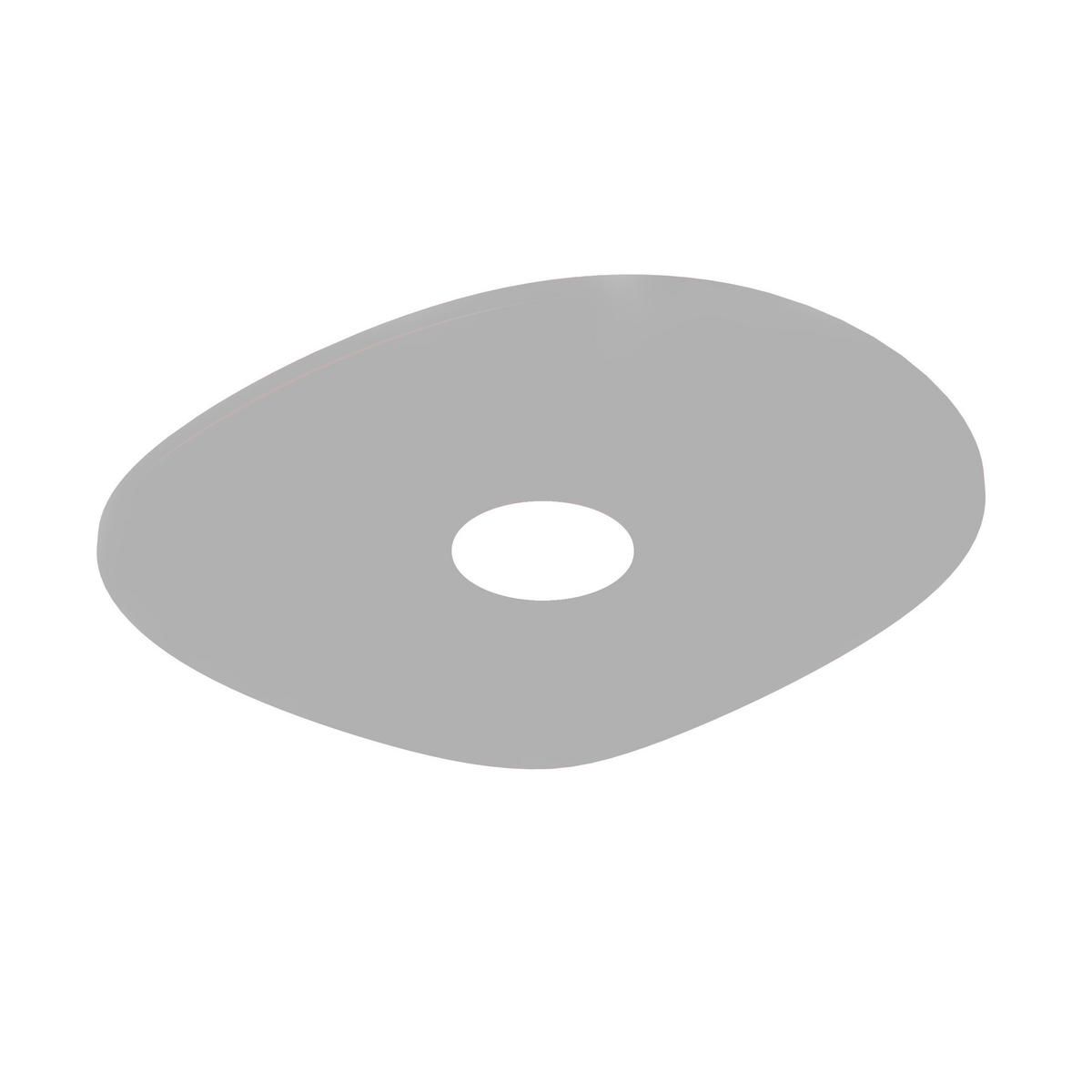 DECKENLEUCHTE - Grau, Metall (20/23/4cm) - Lumicom