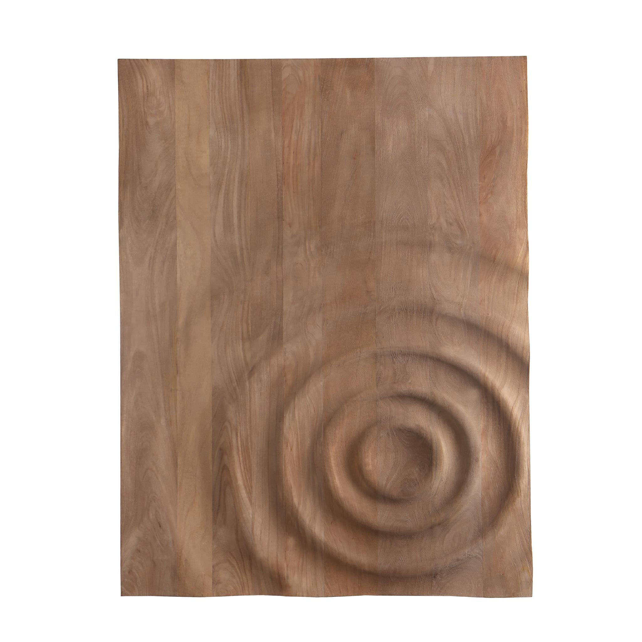 WANDPANEEL Mattin Beige 107/11/137cm - Beige, Holz (11/137/107cm) - PTMD Collection