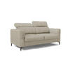 SCHLAFSOFA Gardenia - Creme, Metall (198/88/94cm) - Divani.store