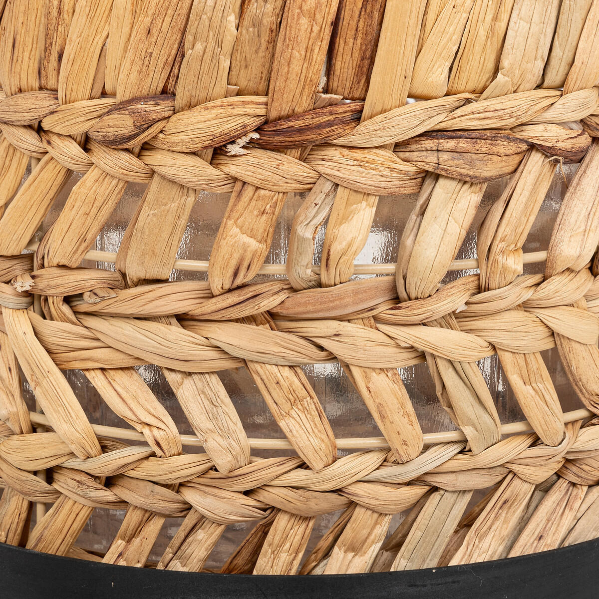 BLUMENTOPF Wasserhyazinthe Exotic Panama Ø 25 cm - Beige, Naturmaterialien (25/31.3cm) - Atmosphera Createur d´interieur