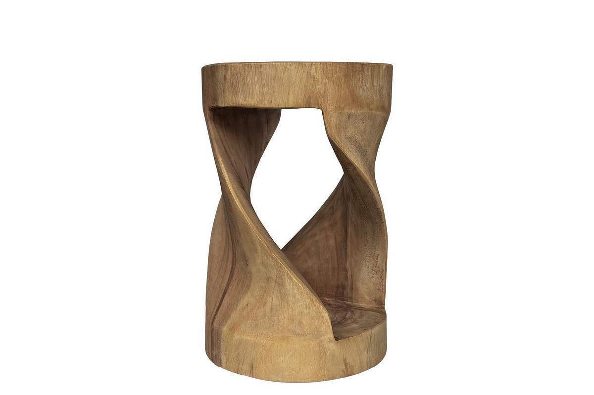 BEISTELLTISCH Suar - Braun - 45/29/29 cm - Braun, Holz (29/29/45cm) - Livingfurn