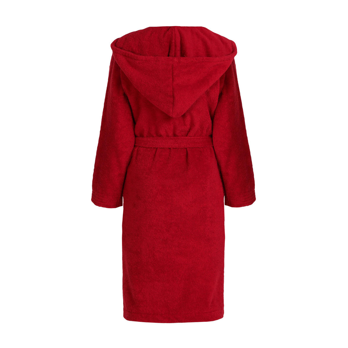 BADEMANTEL MIT KAPUZE SUPERWUSCHEL - Rot, Textil (152null) - MÖVE