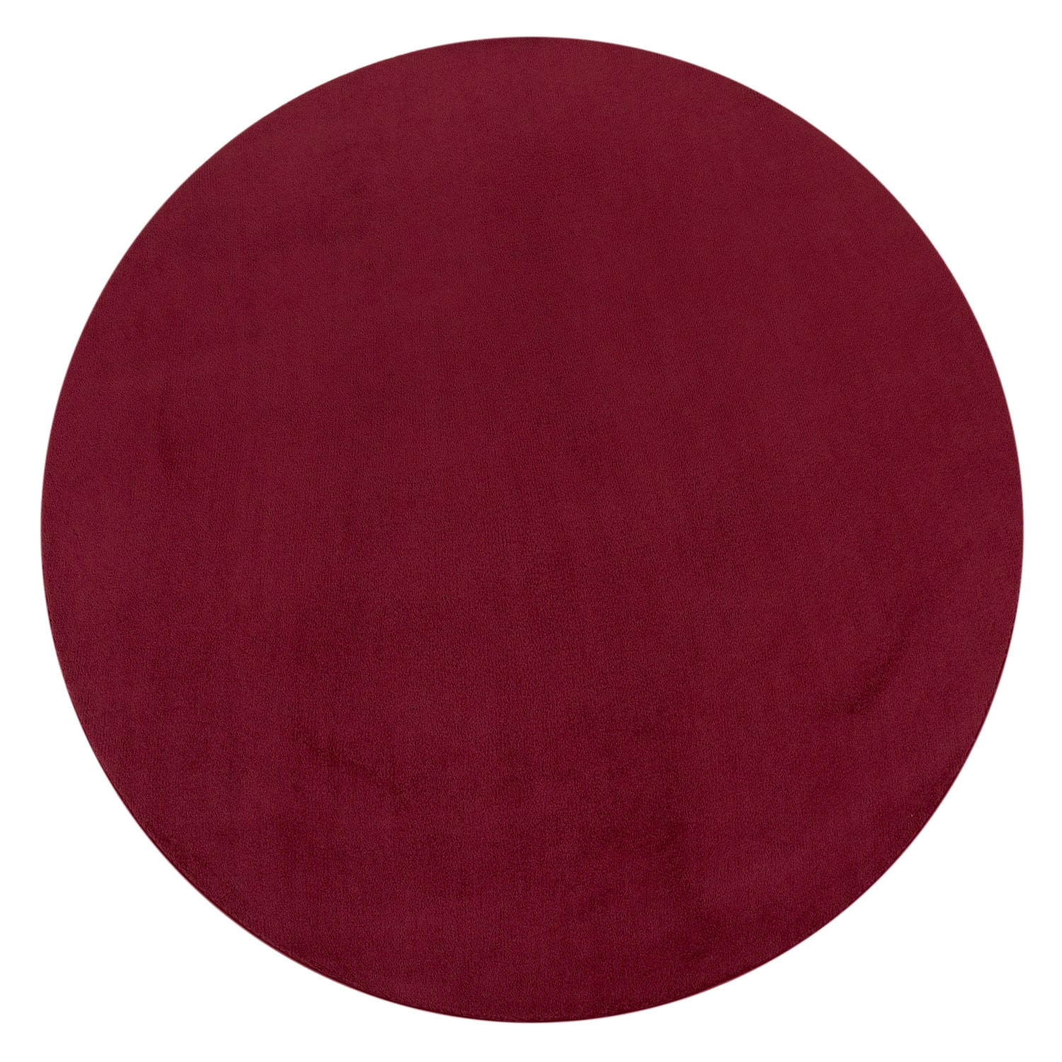 KURZFLORTEPPICH 120/120 cm Cadiz 630 - Rot, Kunststoff (120/120cm) - Paco Home