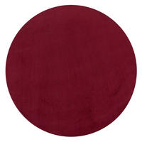KURZFLORTEPPICH 120/120 cm Cadiz 630 - Rot, Kunststoff (120/120cm) - Paco Home