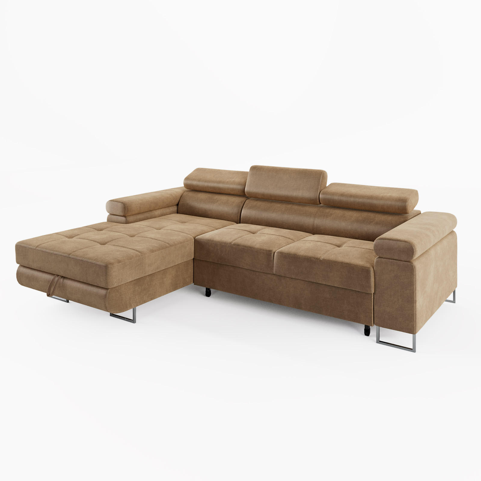 Barchello Ecksofa Beige 235x175 cm
