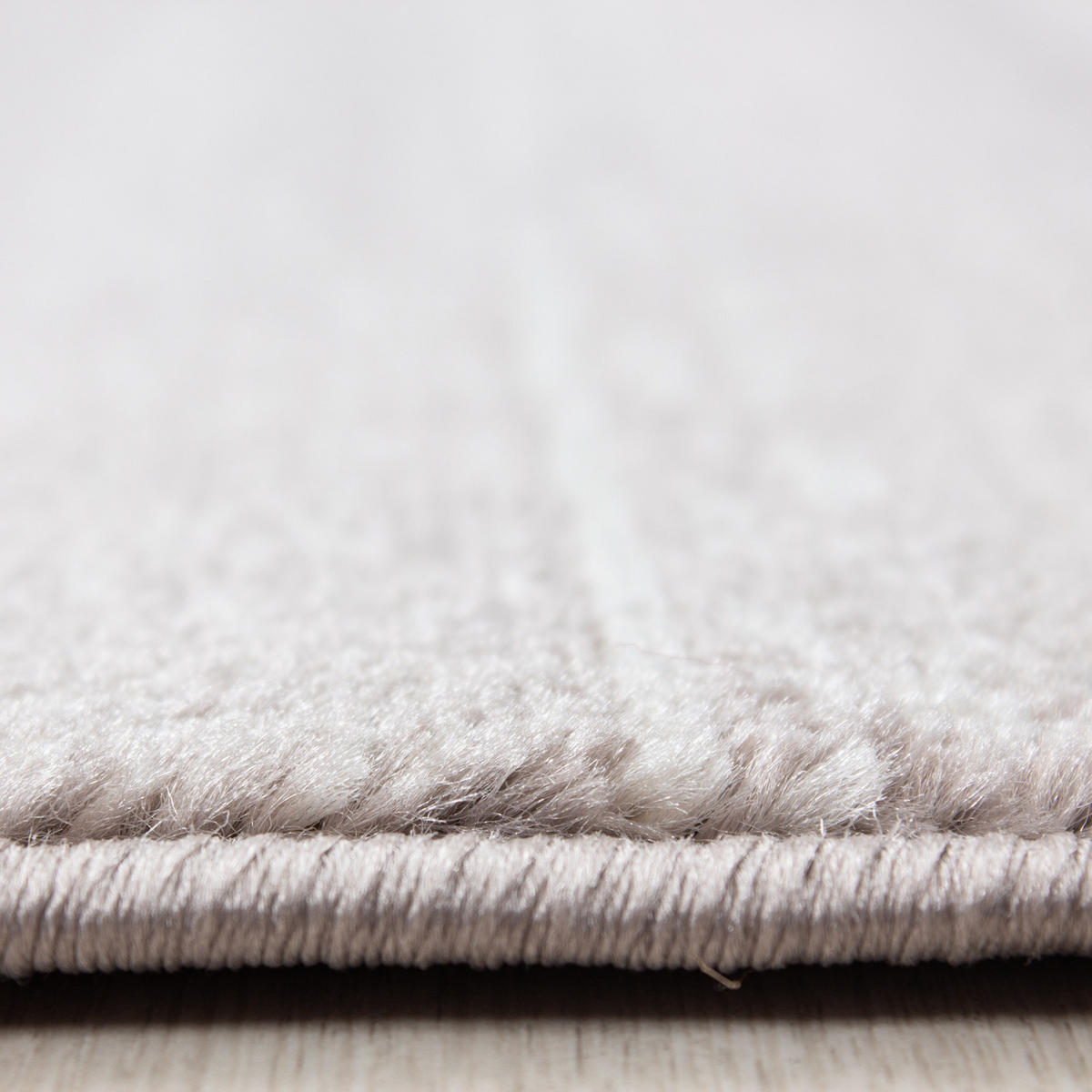 KURZFLORTEPPICH INN, einfarbig, Beige, 80 x 150 cm - Beige, Textil (80/150cm) - KADIMA DESIGN