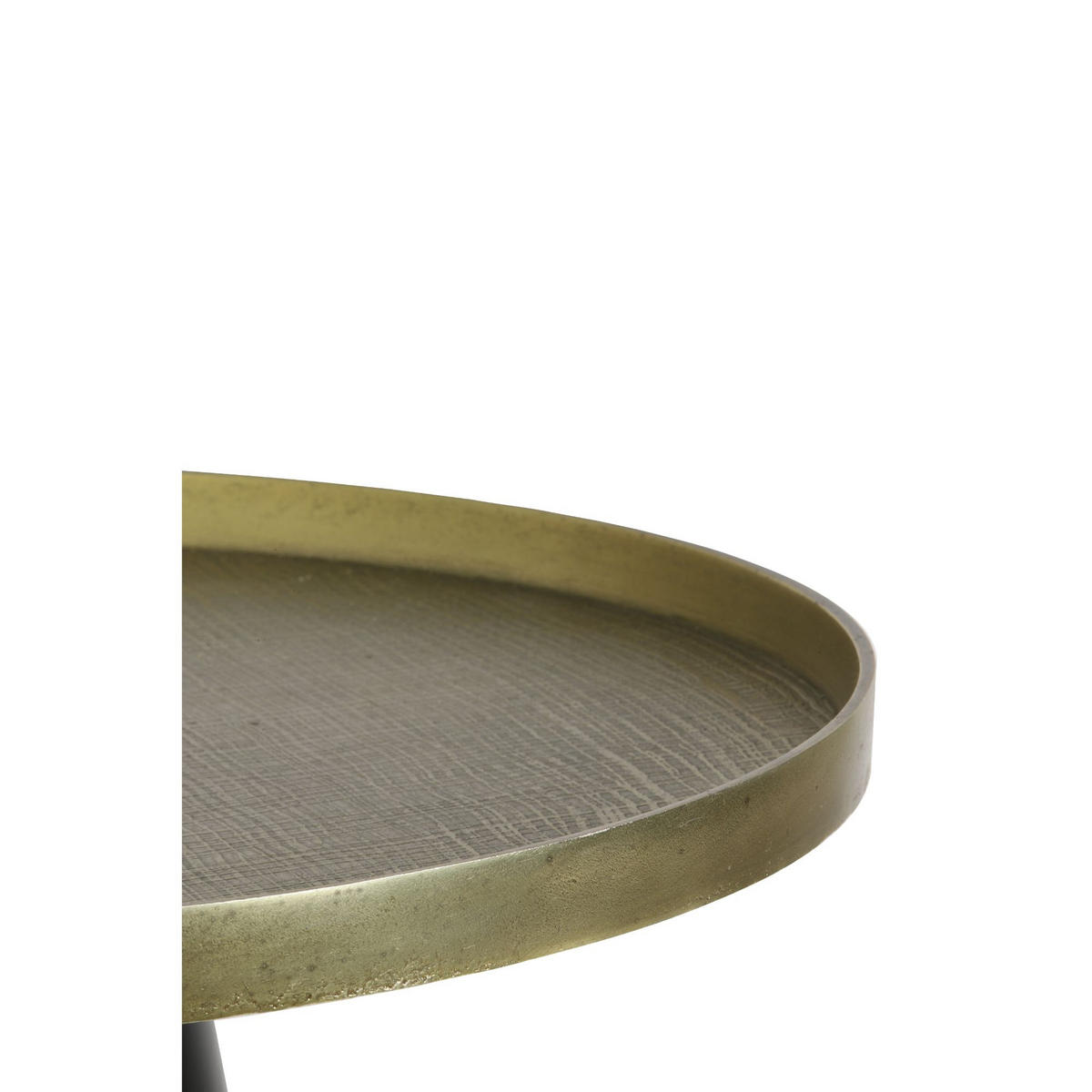 COUCHTISCH Popeta Bronze Ø60/44 cm - Bronzefarben, Metall (60/60/44cm) - Light & Living