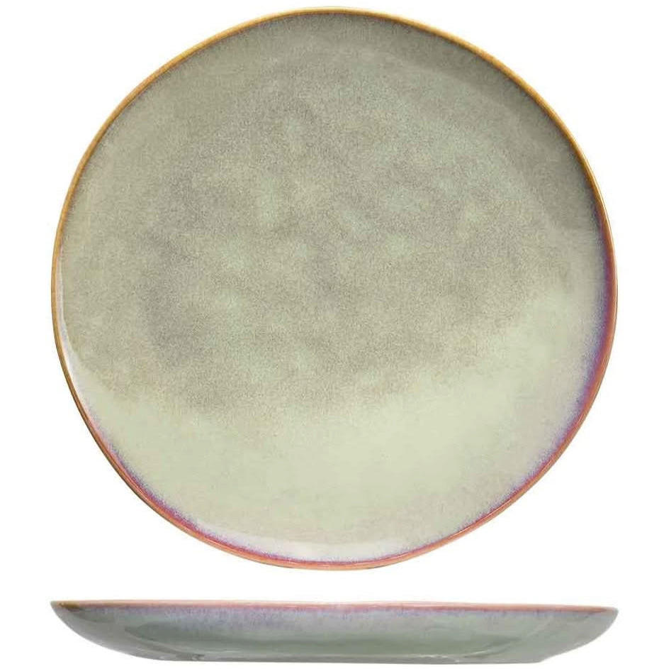 SPEISETELLER Trentino ø 27 cm - Grün, Keramik (27cm) - Cosy & Trendy