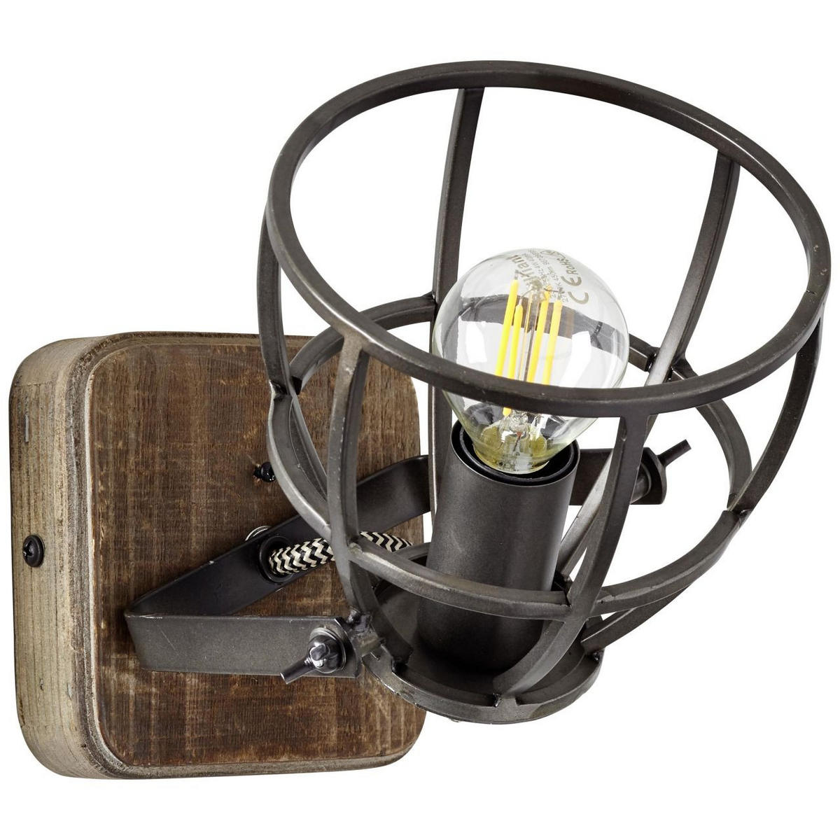 WANDSPOT Matrix 83410/46 - Schwarz, Metall (13/18/16cm) - Brilliant