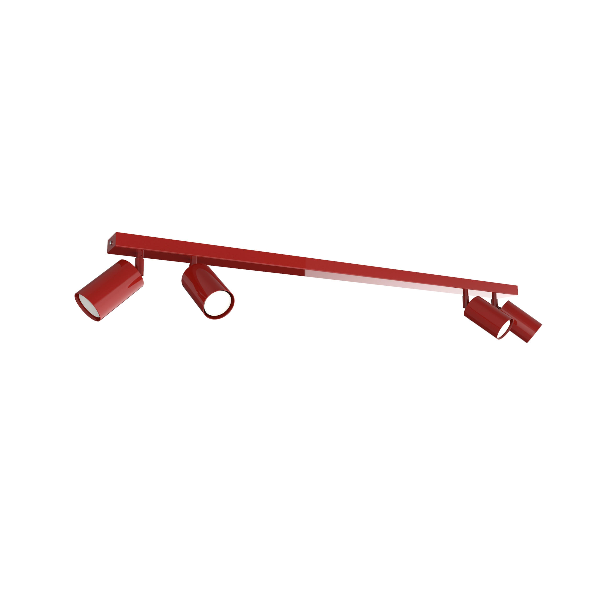 DECKENLEUCHTE - Rot, Metall (6/100/6cm) - Lumicom
