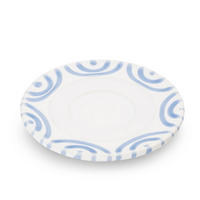 TELLER Geflammt - Weiß, Keramik (11cm) - Gmundner Keramik
