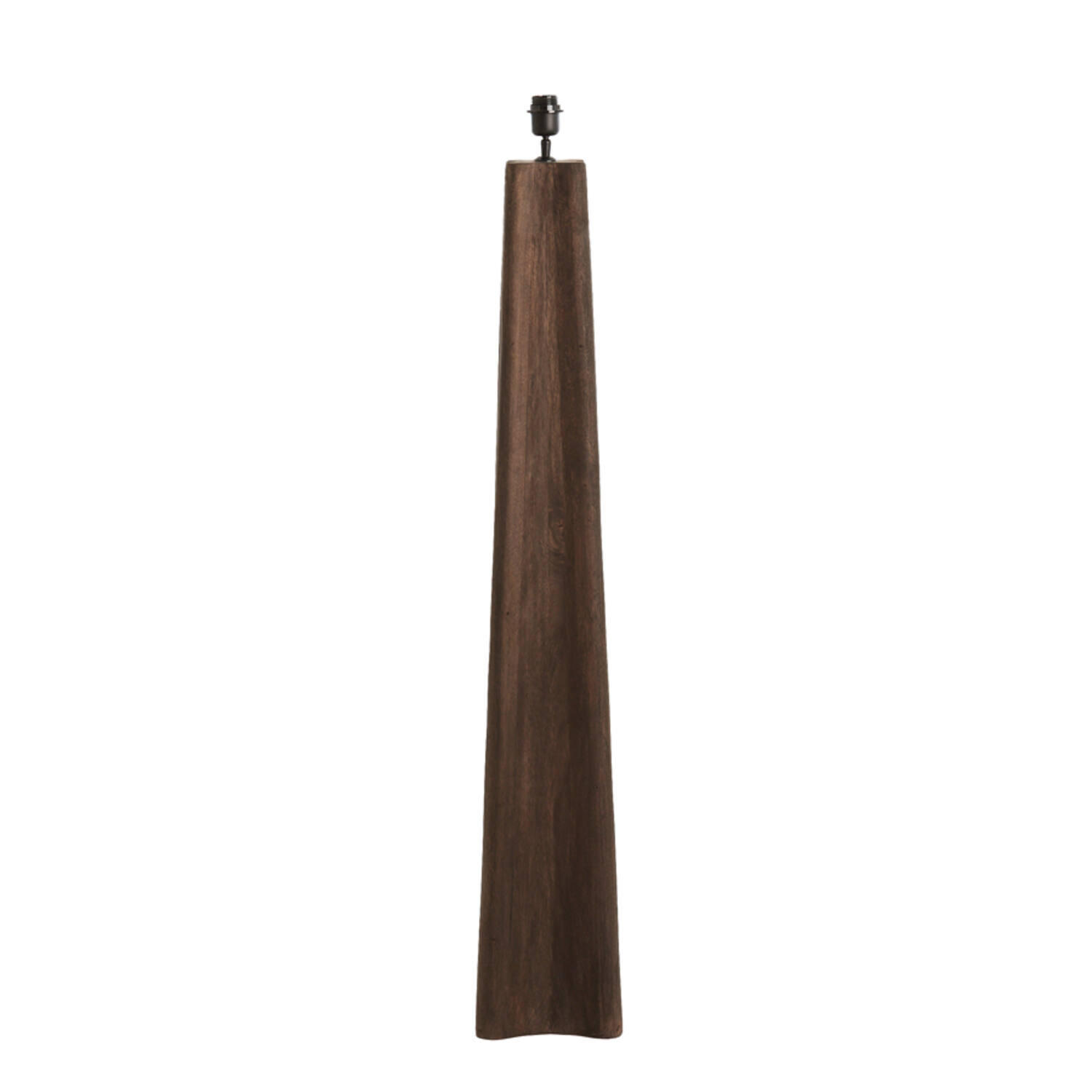STEHLAMPE - Grau - 23/23/125 cm - Grau, Holz (23/23/125cm) - Light & Living