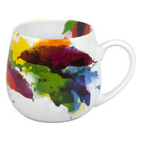 KAFFEEBECHER On Colour Flow Kuschelbecher, 420 ml - Naturfarben, Keramik (0.42L) - Könitz