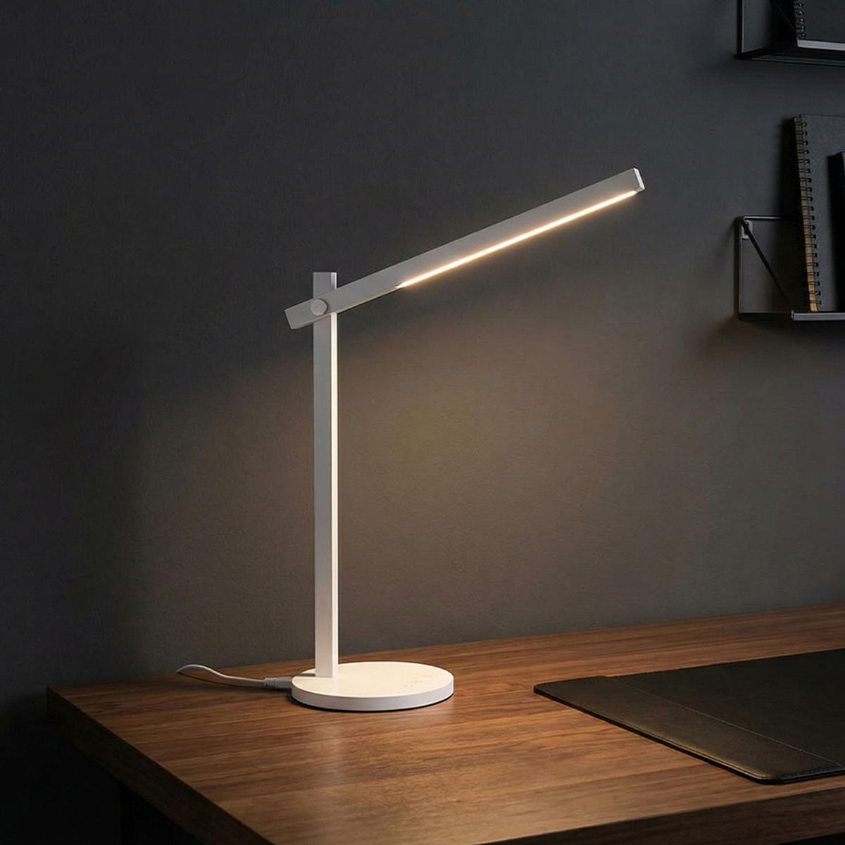 DECKENLEUCHTE ROD DIMM Weiß 5 W - Weiß, Metall (37.5/17/54cm) - Rendl