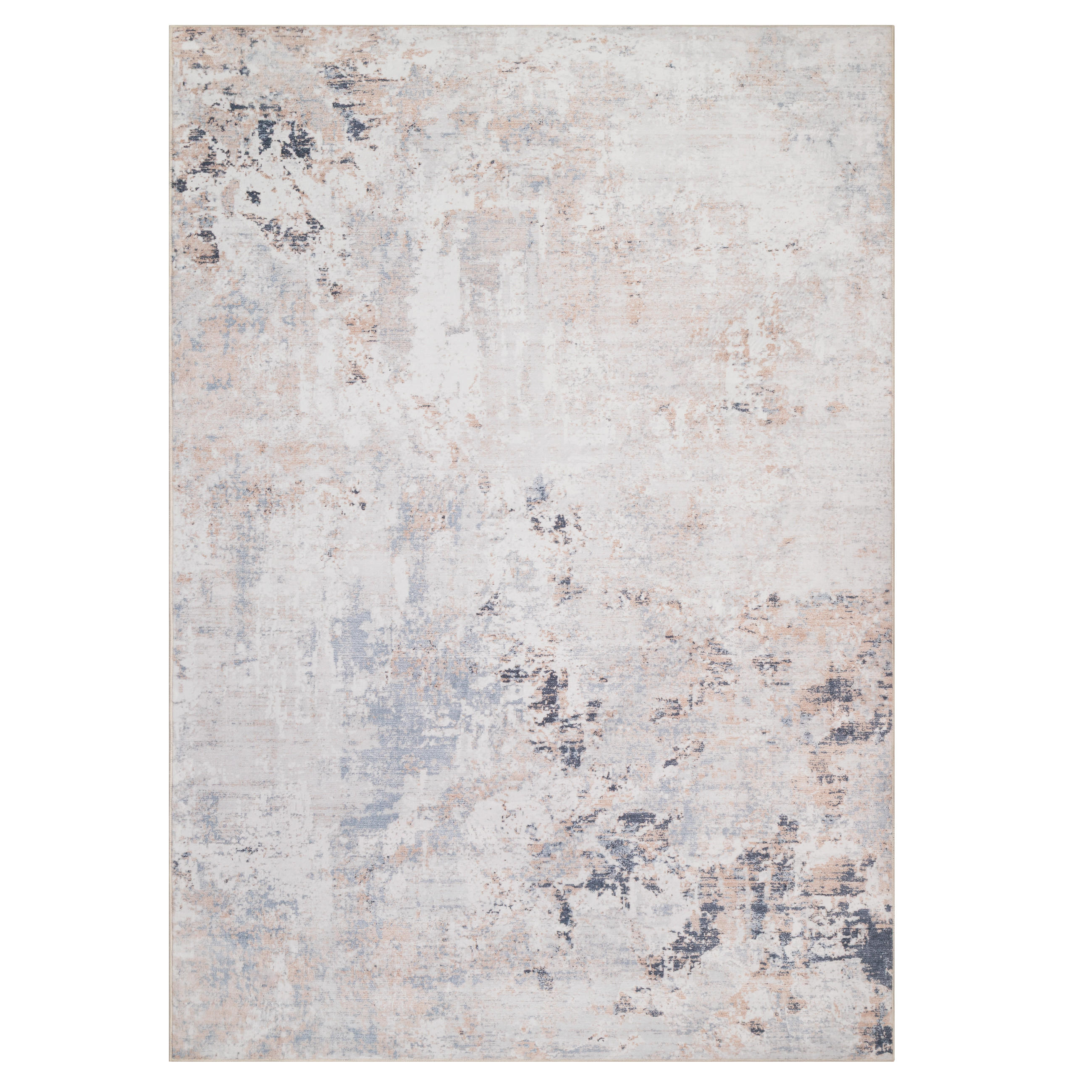TEPPICH ASH Hellgrau 80/150 cm - Hellgrau, Textil (80/150cm) - Tapiso
