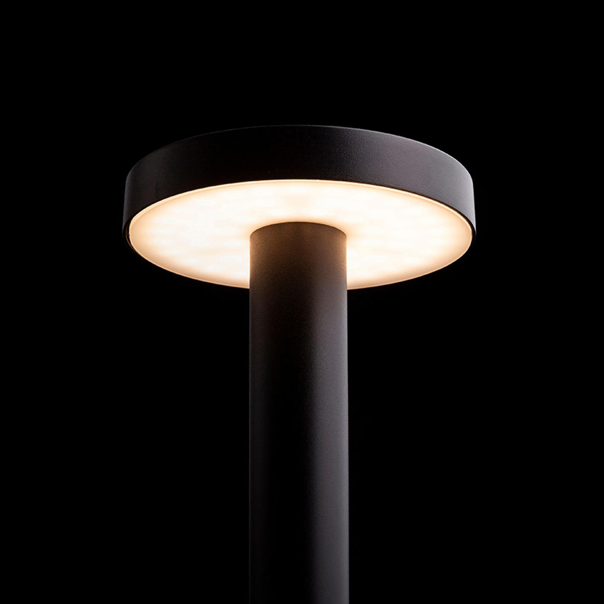 AUSSENLEUCHTE GEVALIA 20 Schwarz Mattacryl 5 W IP65 - Schwarz, Kunststoff (108/108/41.5cm) - Rendl