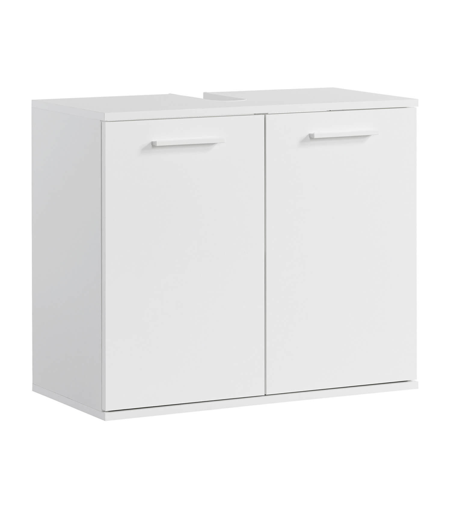 Mokebo Waschbeckenunterschrank Weiß 70x60x34 cm