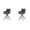 BARSTUHL Lounge Taupe 60/56/99 cm 2er-Set - Taupe, Textil (56/99/60cm) - Hoyz Collection