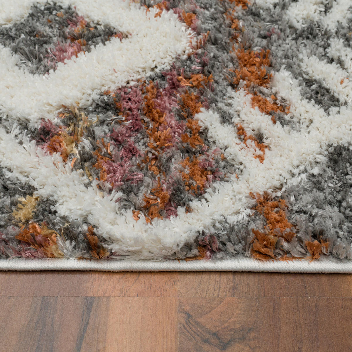 HOCHFLORTEPPICH 80/150 cm Monza 654 - Multicolor, Textil (80/150cm) - Paco Home