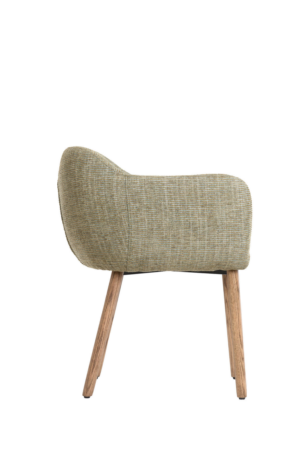 ESSZIMMERSTUHL Blaine Grün 62,5/56/76,5 cm - Grün, Holz (62.5/76.5/56cm) - Light & Living