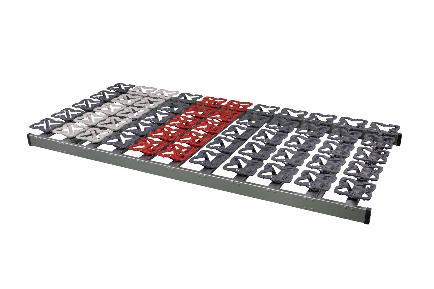 BED BOX Lattenrost Silber 80x200 cm