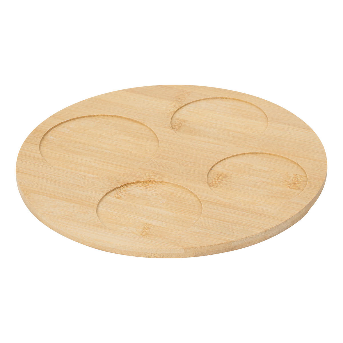 SNACK-SET 5 Teile Pool Mehrfarben 25,5/25,5/7,6 cm - Multicolor, Keramik (25.5/7.6/25.5cm) - Atmosphera Createur d´interieur