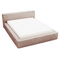 POLSTERBETT Lago 180x200 Braun - Braun, Textil (180/200cm) - Graingold