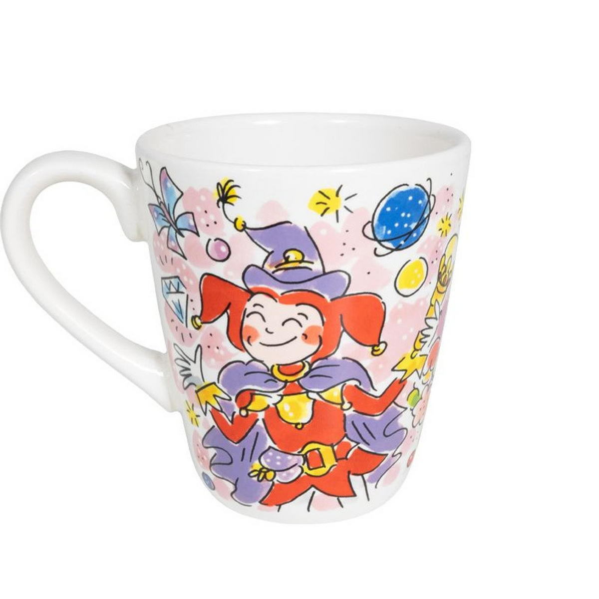 BECHER Symbolica Pardoes in Weiß - 350 ml - Multicolor, Keramik (0.35L) - Blond Amsterdam