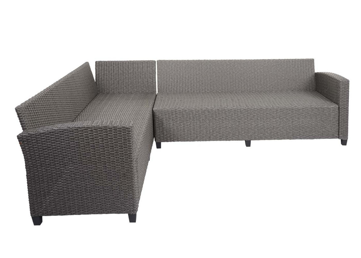 POLY GARNITUR Grau - Grau, Kunststoff - MCW
