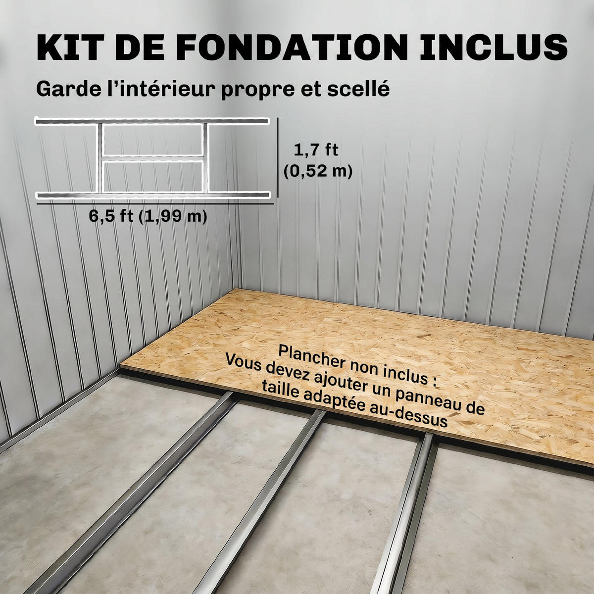 GERÄTEHAUS DE-16872 2,77 m² mit Schiebetür & Belüftung Dunkelgrau - Dunkelgrau, Metall (130/173/213cm) - ComfortXL