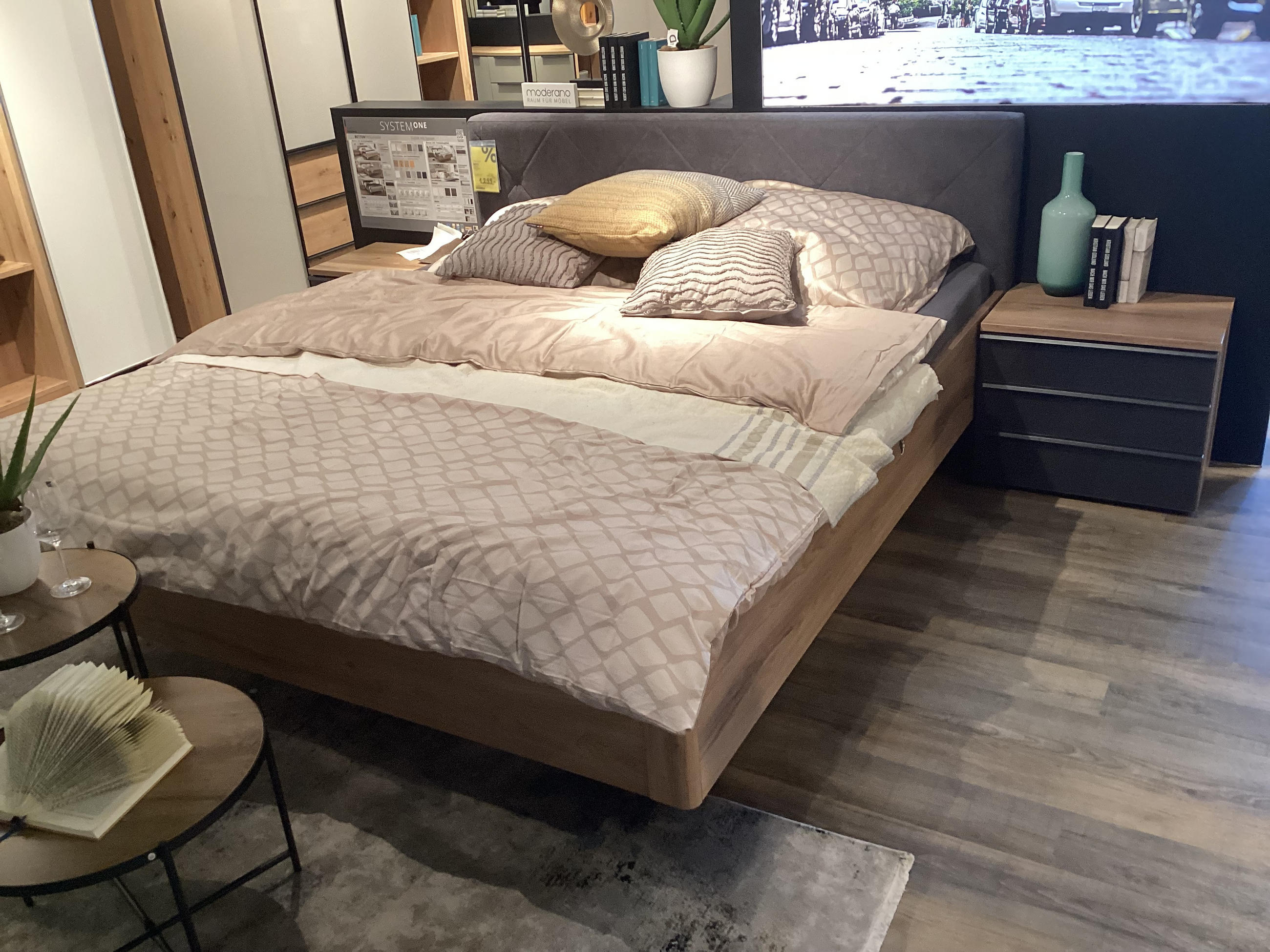 Polsterbett System One - Moderano