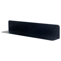 WANDBOARD - Eisen - Schwarz, Metall (80/15/15cm) - home24