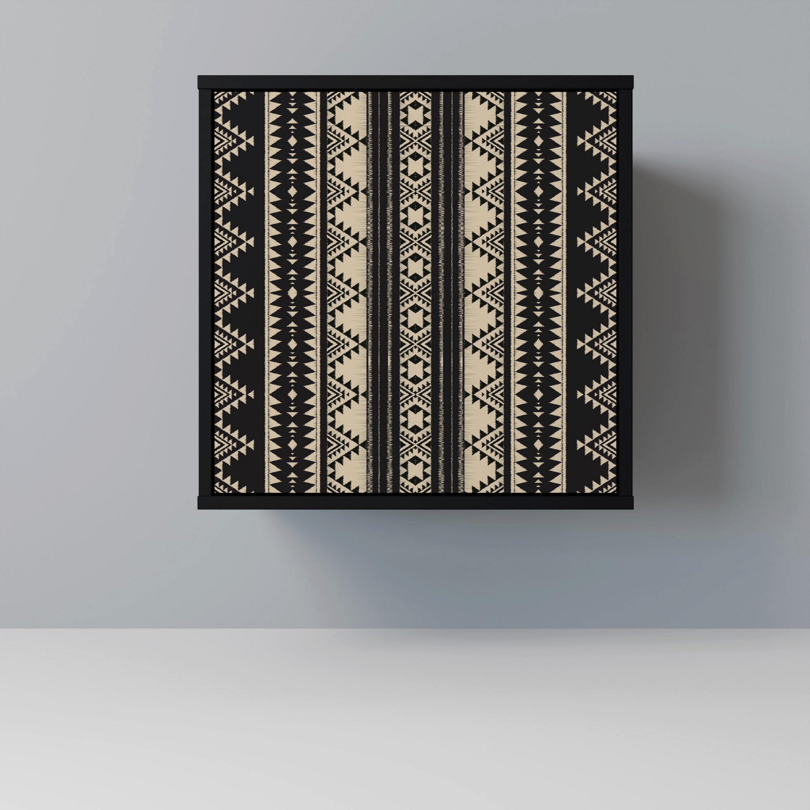 SpaceRebels Sideboard Schwarz 57.5x57.5x42 cm