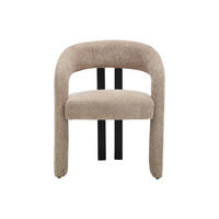 STUHL - 65 cm x 58 cm - holz - taupe Noreti - Taupe, Holz/Holzwerkstoff (65/79/58cm) - Vente-Unique